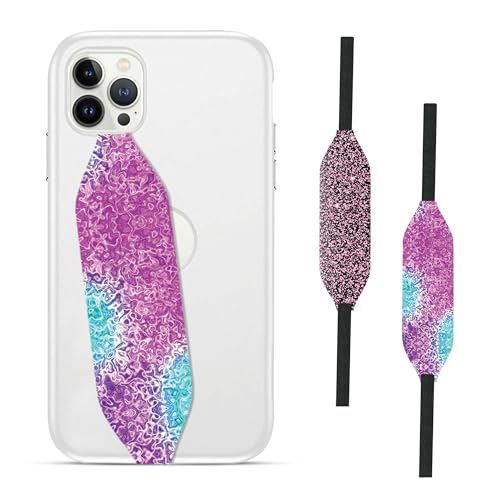 Universal Phone Grip Strap - Tidepool Rave Confetti