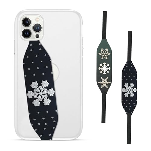 Universal Phone Grip Strap - Enamel Fly Me To The Moon