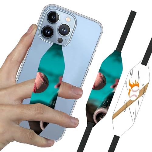 Universal Phone Grip Strap - Baseball