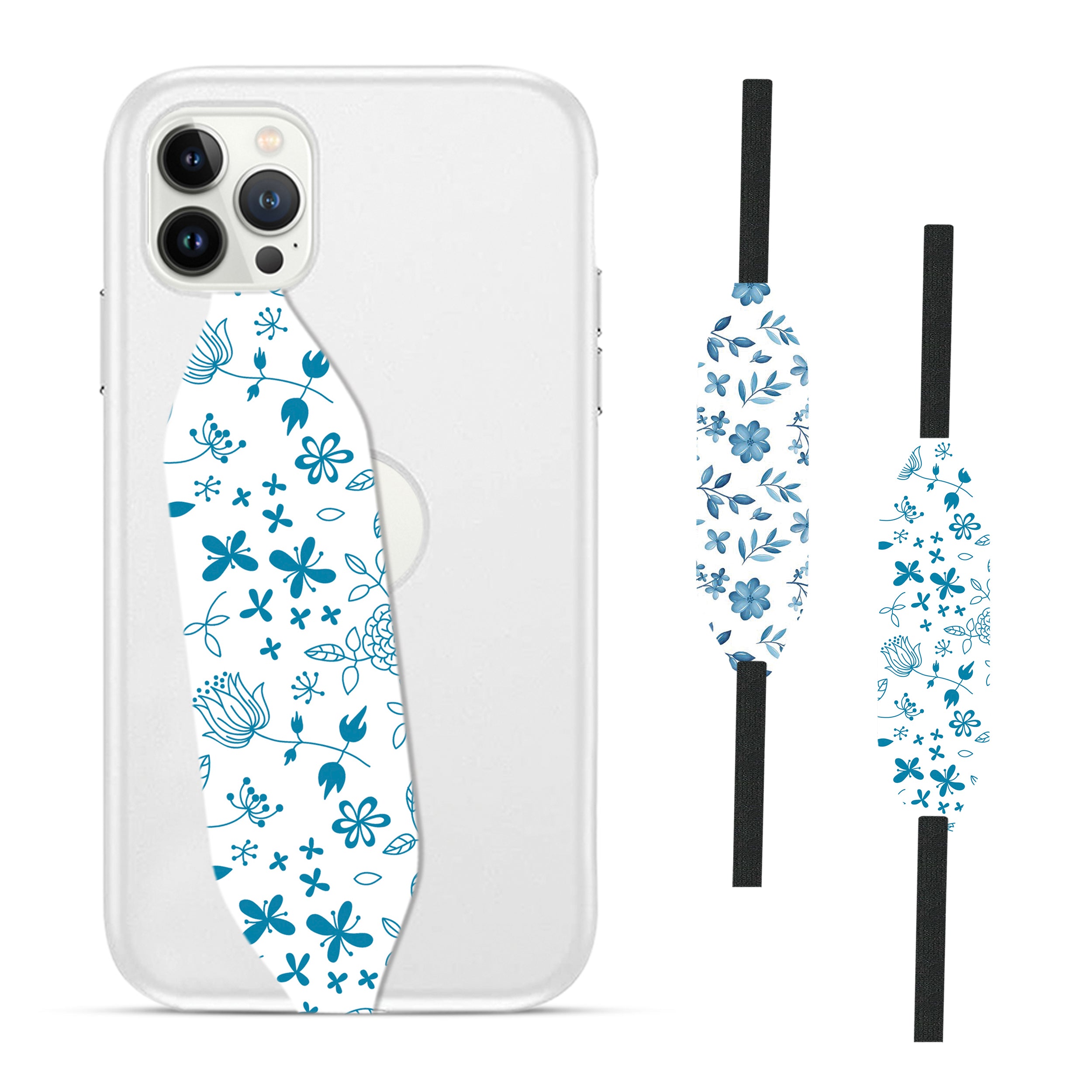 Universal Phone Grip Strap - Flowers