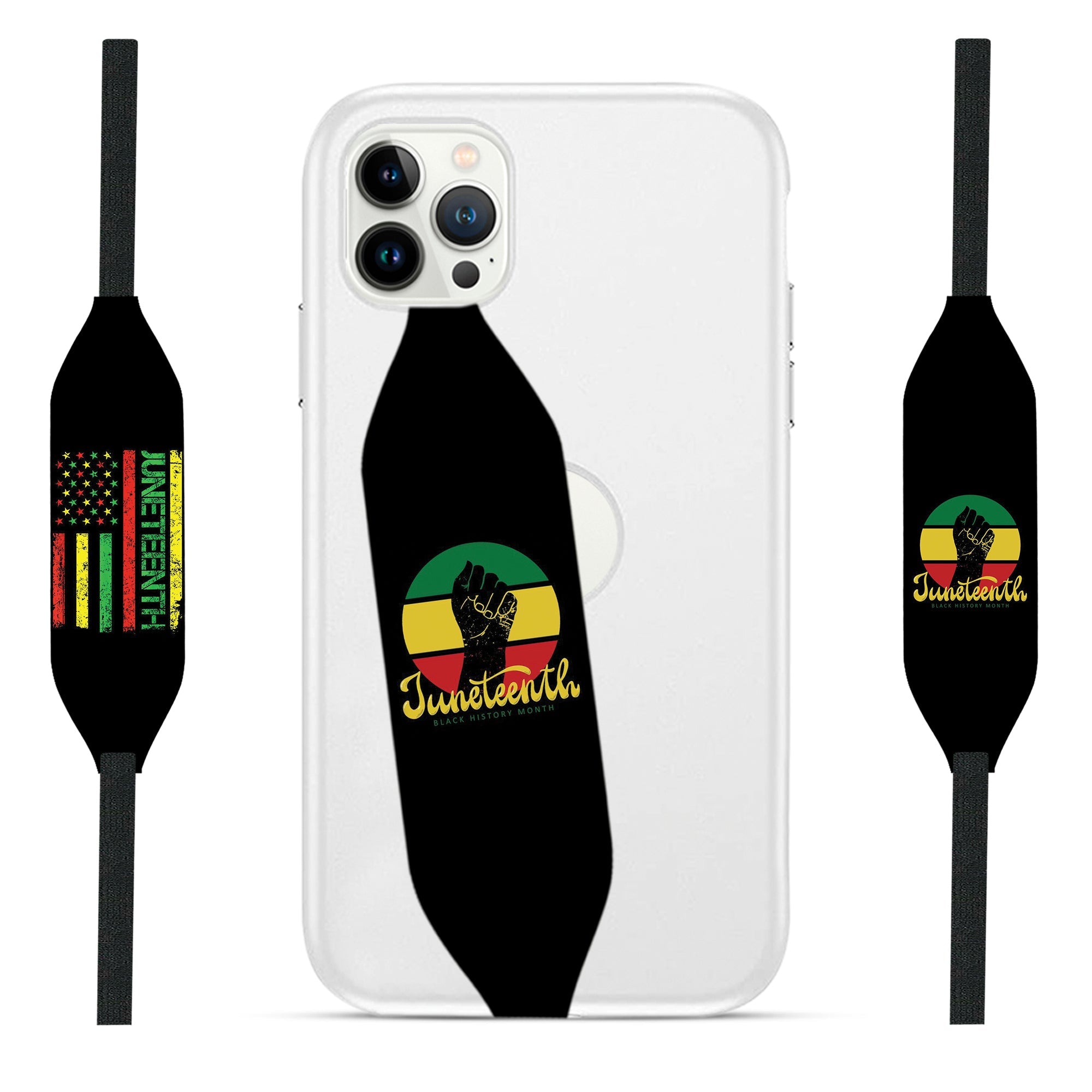 Universal Phone Grip Strap - Juneteenth