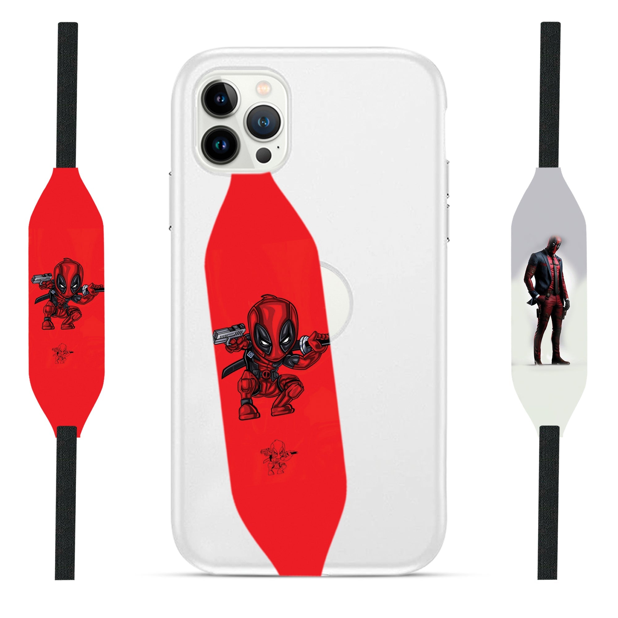 Universal Phone Grip Strap - Deadpool