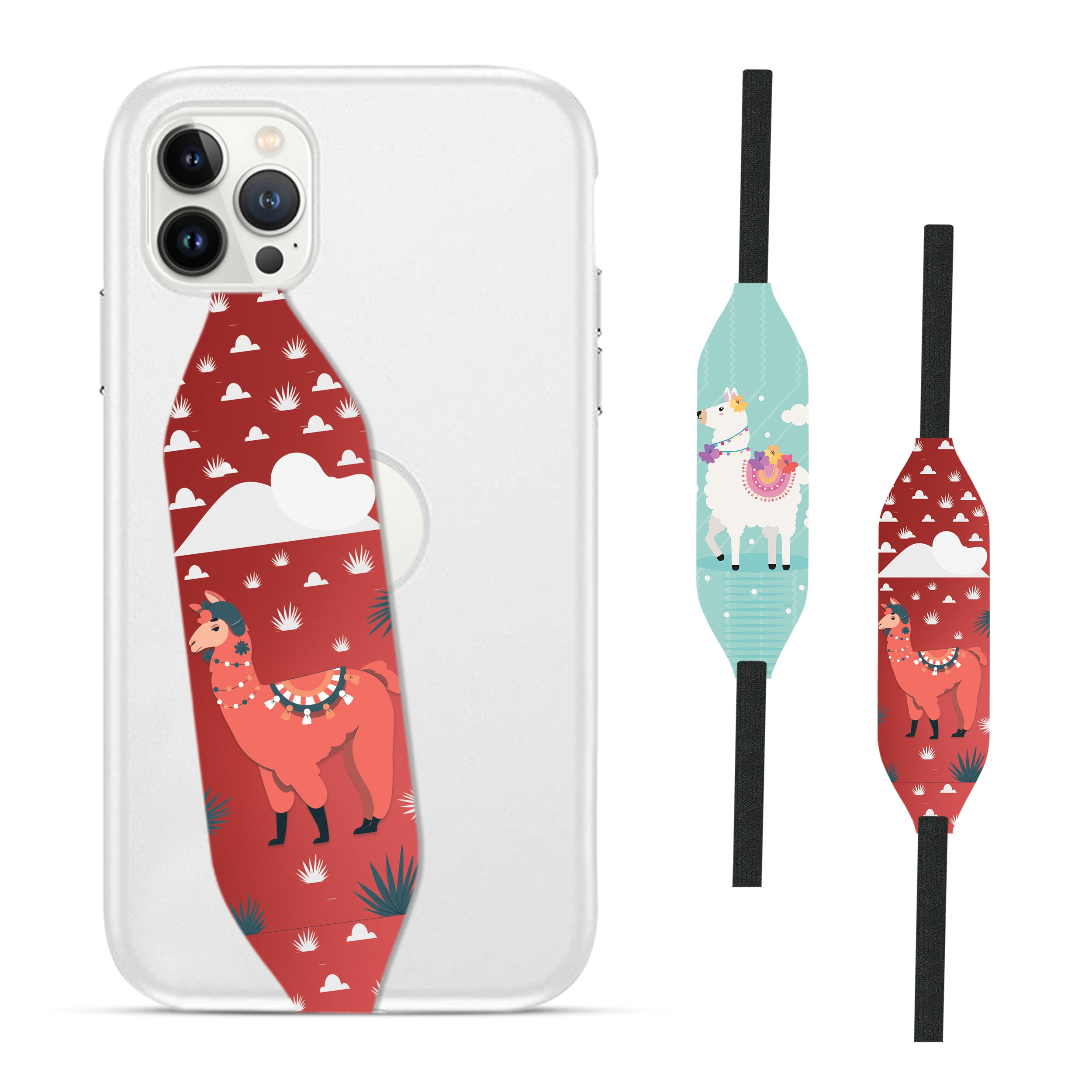 Universal Phone Grip Strap - Animals