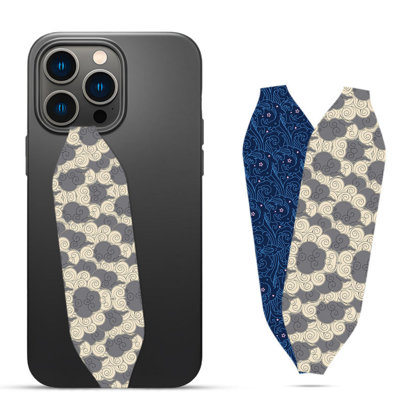 Bagru Block Printed designs phone case with strap - Switch bands 