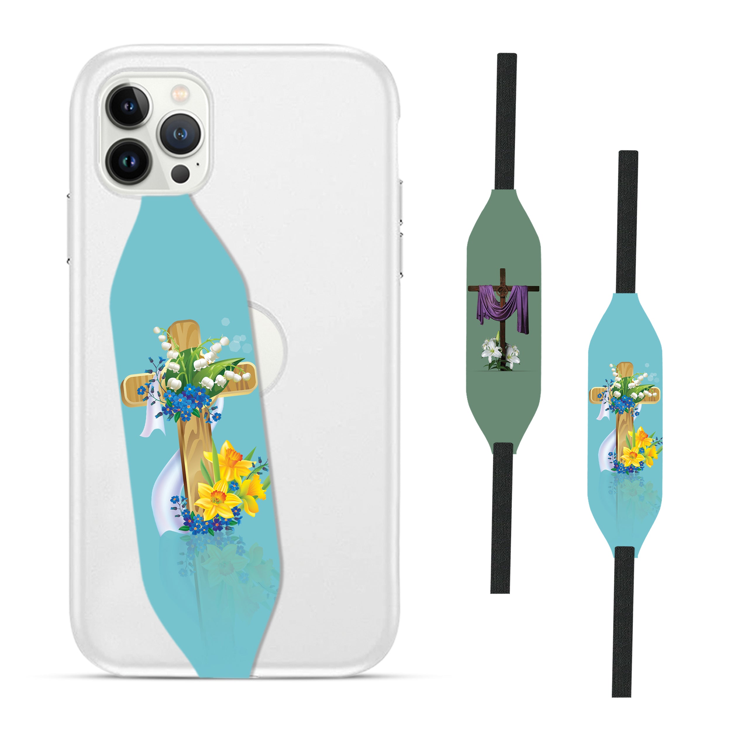 Universal Phone Grip Strap - Easter