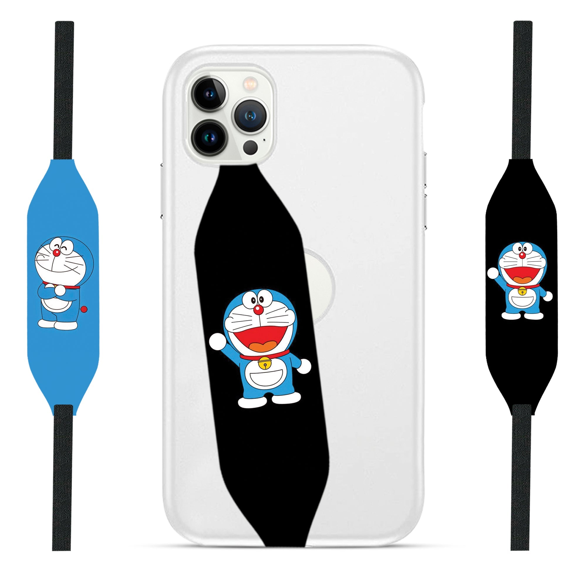 Doraemon Toon Art Grip For Phone - Switch Bands 