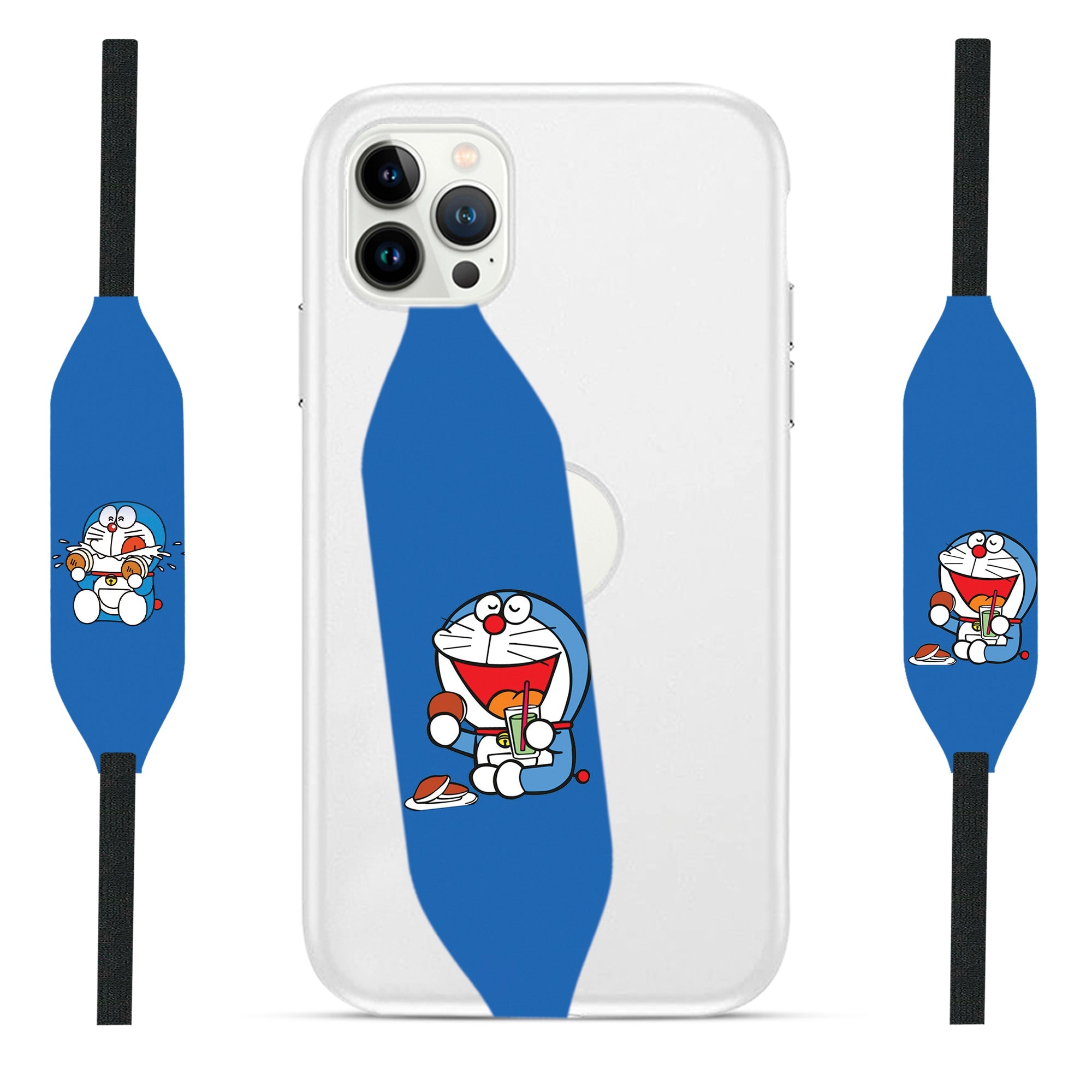 Doraemon Toon Art Grip For Phone - Switch Bands 