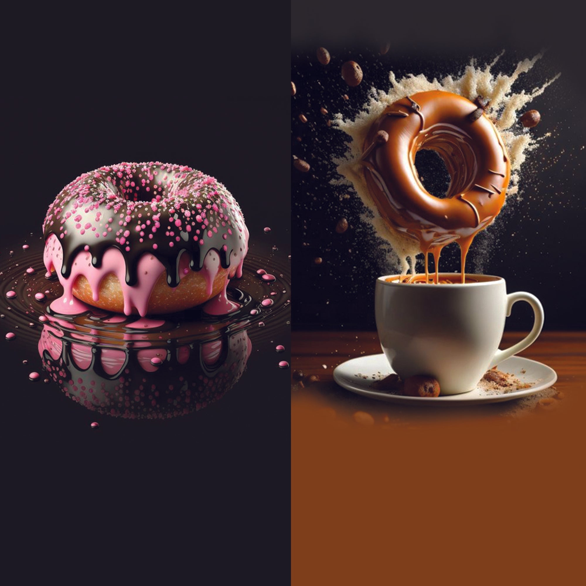 Doughnut with Coffee