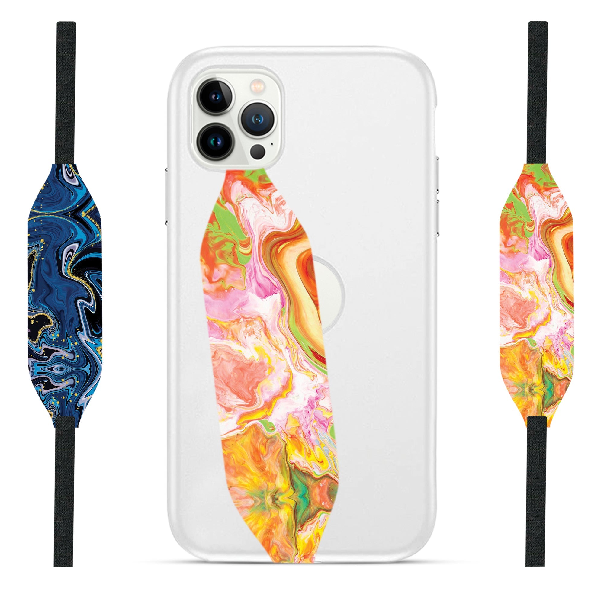 Universal Phone Grip Strap - Abstract Allure