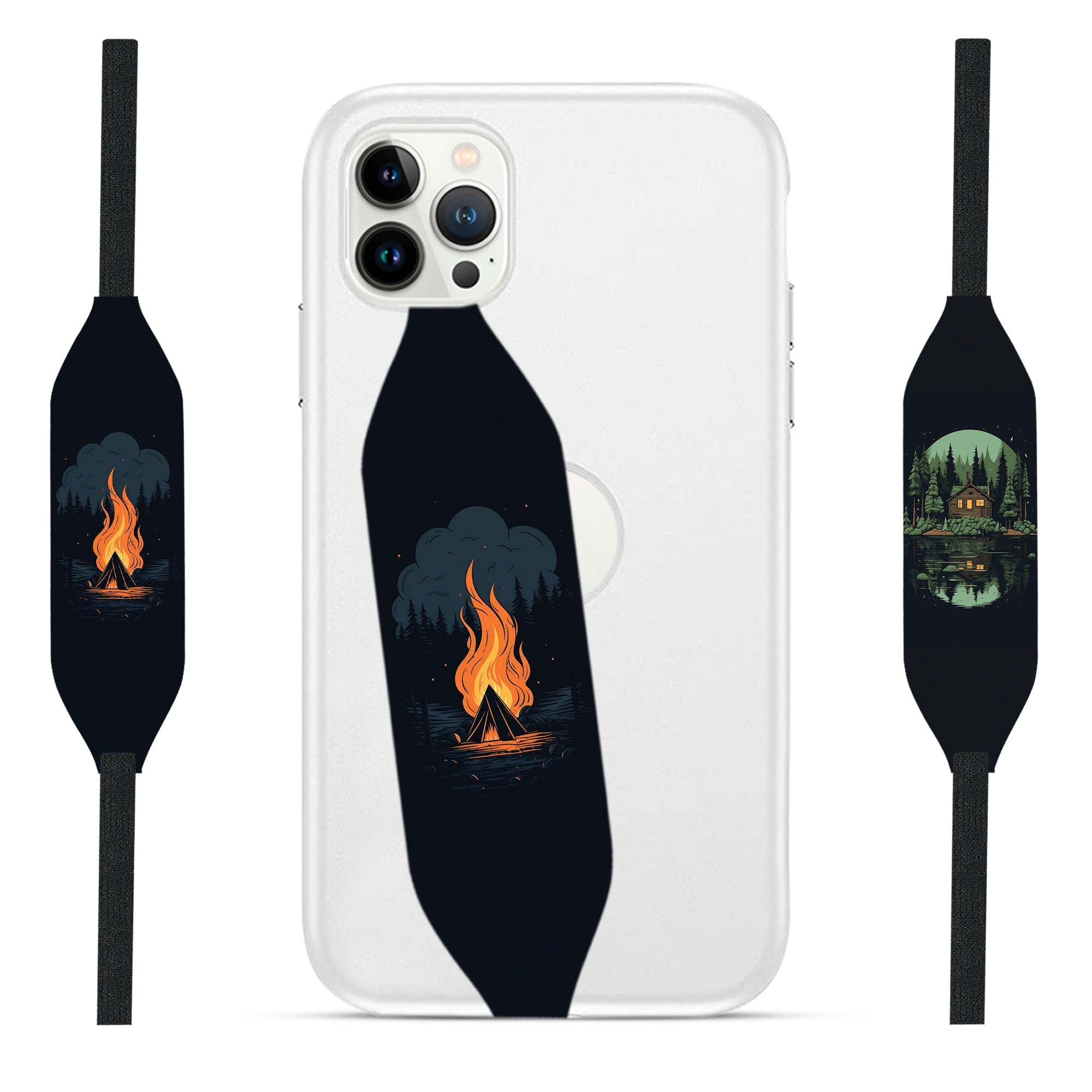 Eco Crafts  and Fire art Strap for Phone  - Switch Bands