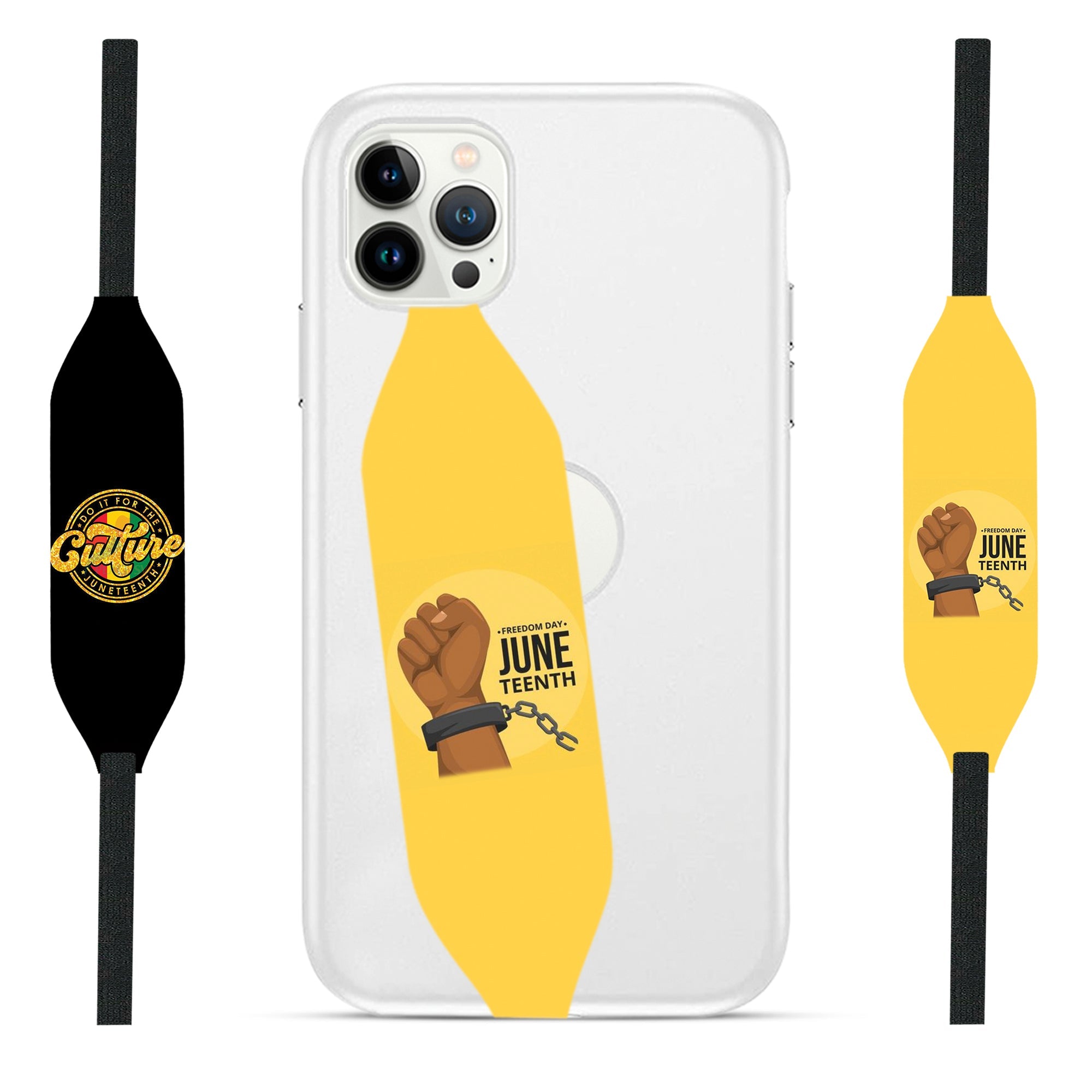 Freedom day Juneteenth iPhone Case Strap - Switch Bands 