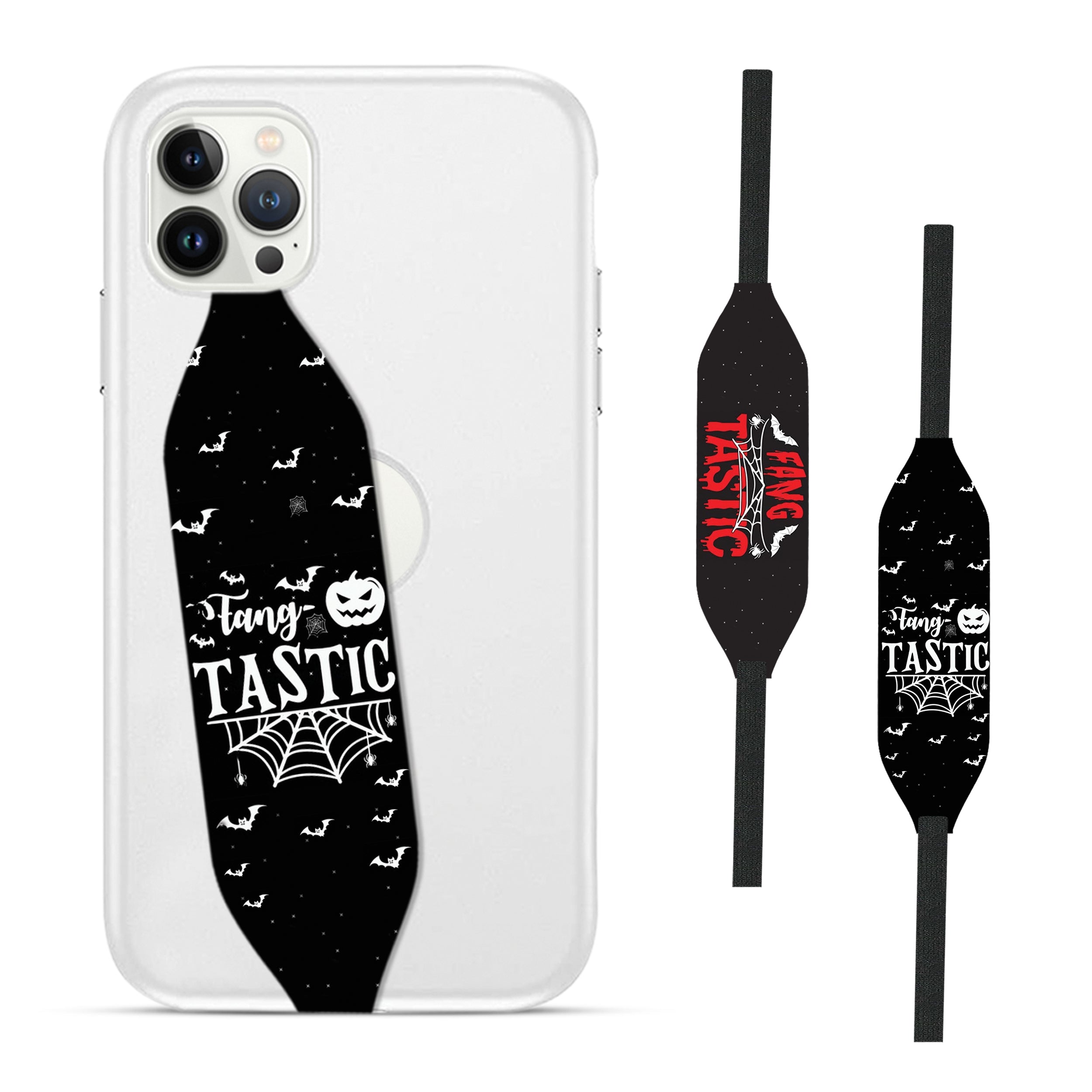 Fang Tastic Pattern iPhone case with grip strap - Switch Bands 