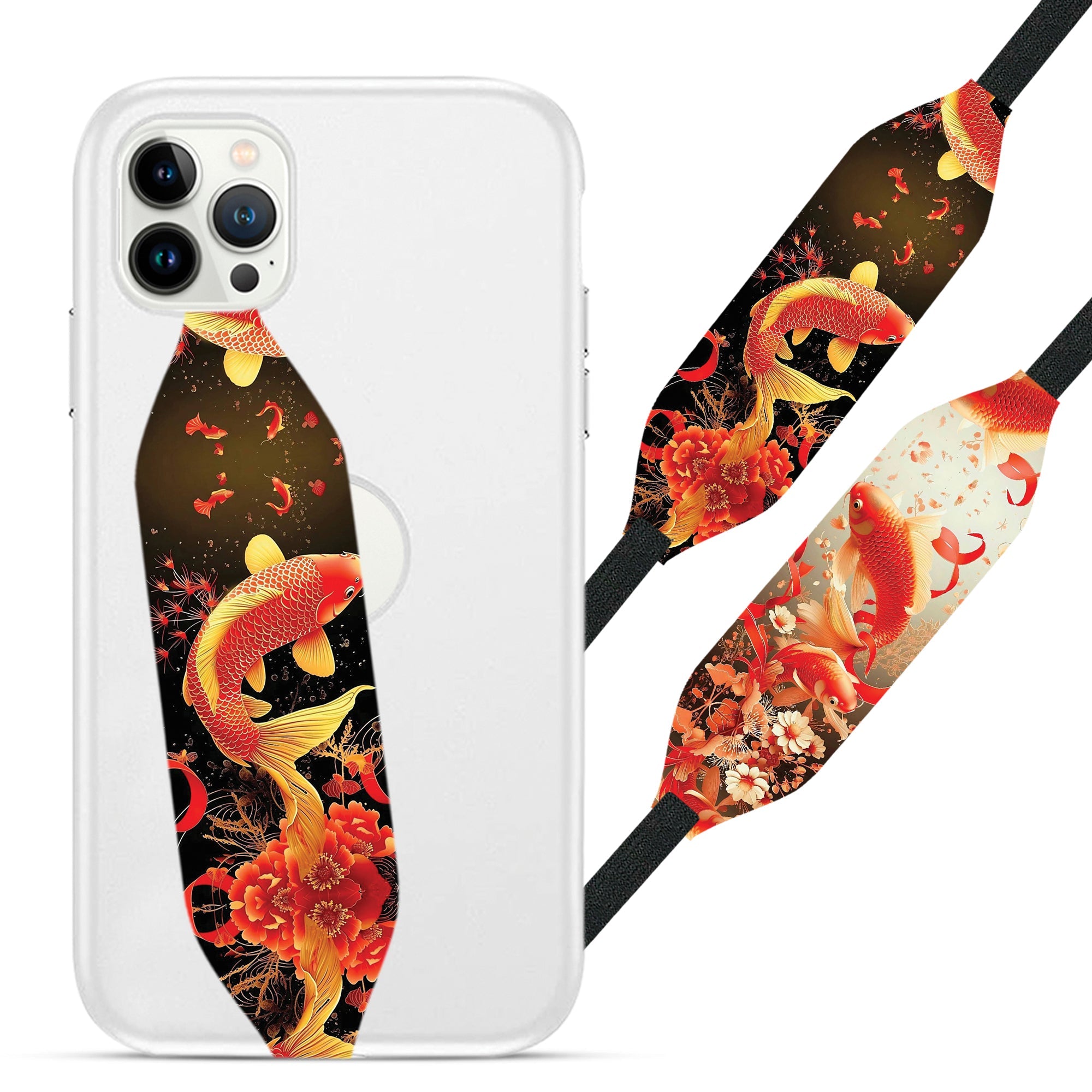 Universal Phone Grip Strap - Fish