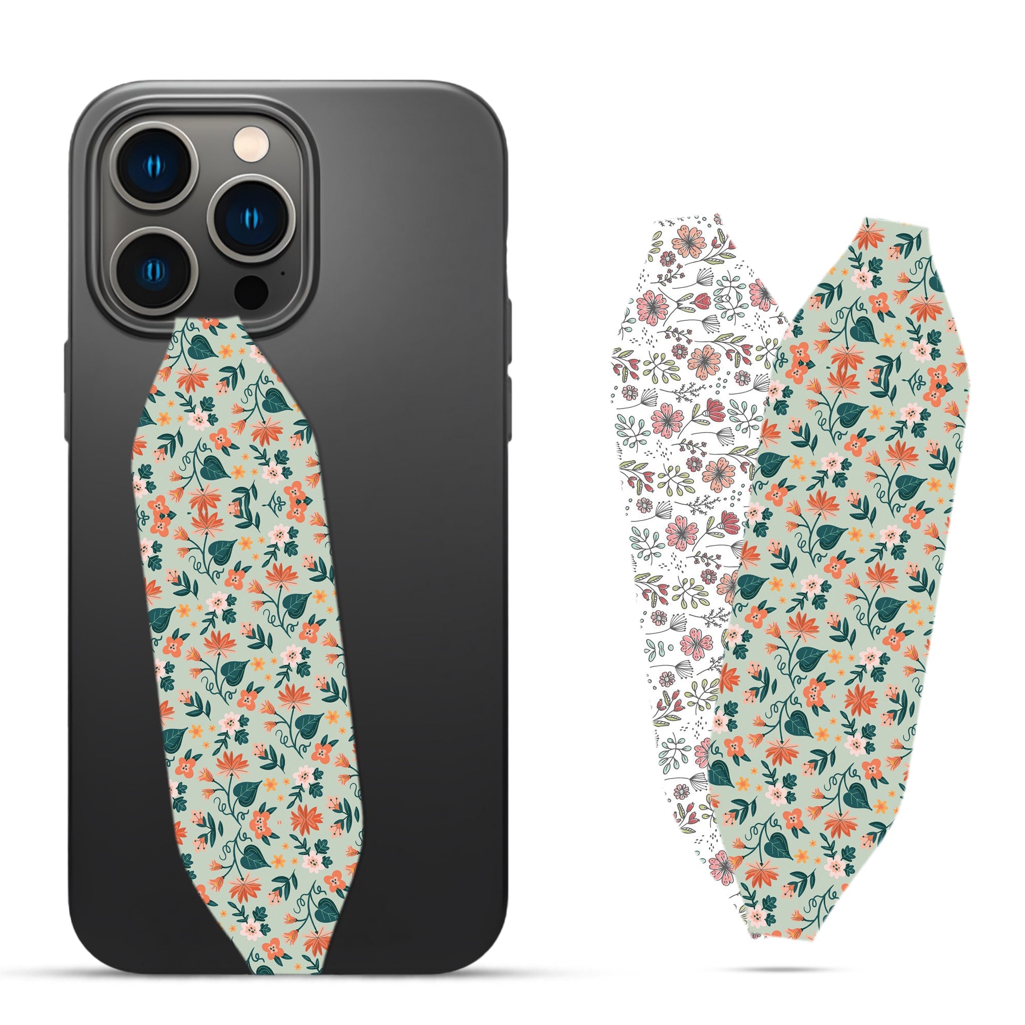 Universal Phone Grip Strap - Floral Fiesta