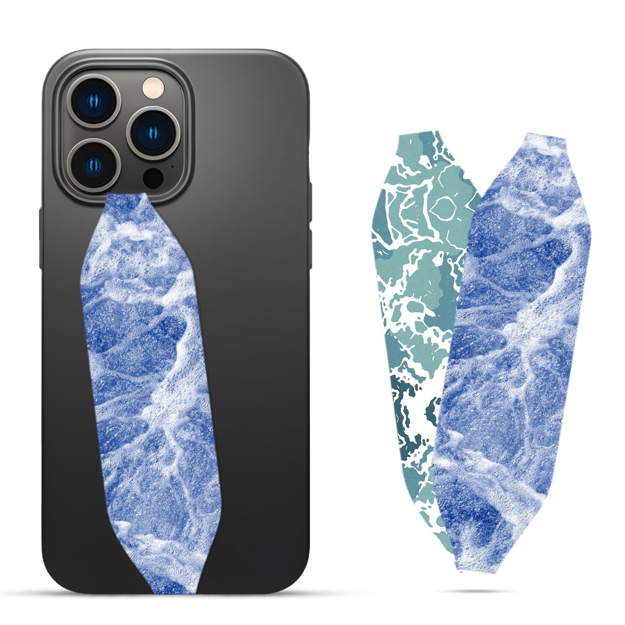 Universal Phone Grip Strap - Fluid Vine Fusion