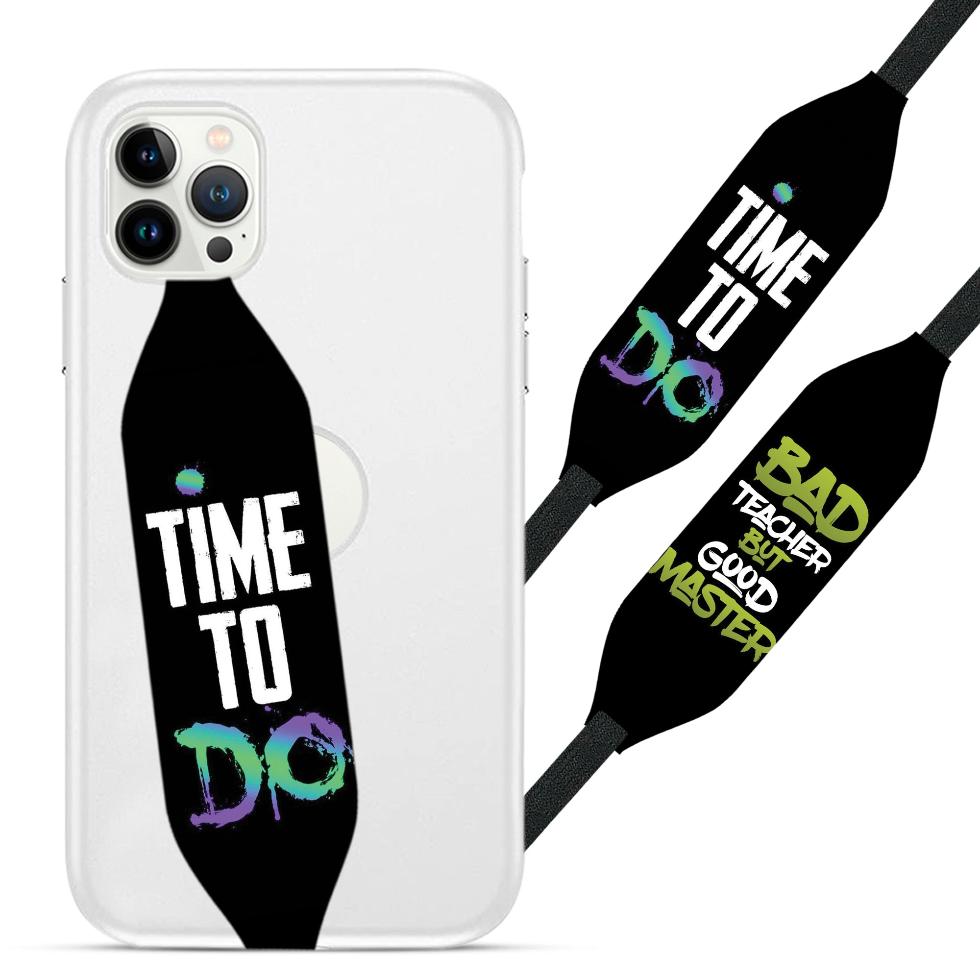 Universal Phone Grip Strap - Typographic Tees