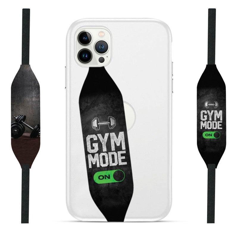 GYM Mode On Phone Grip strap