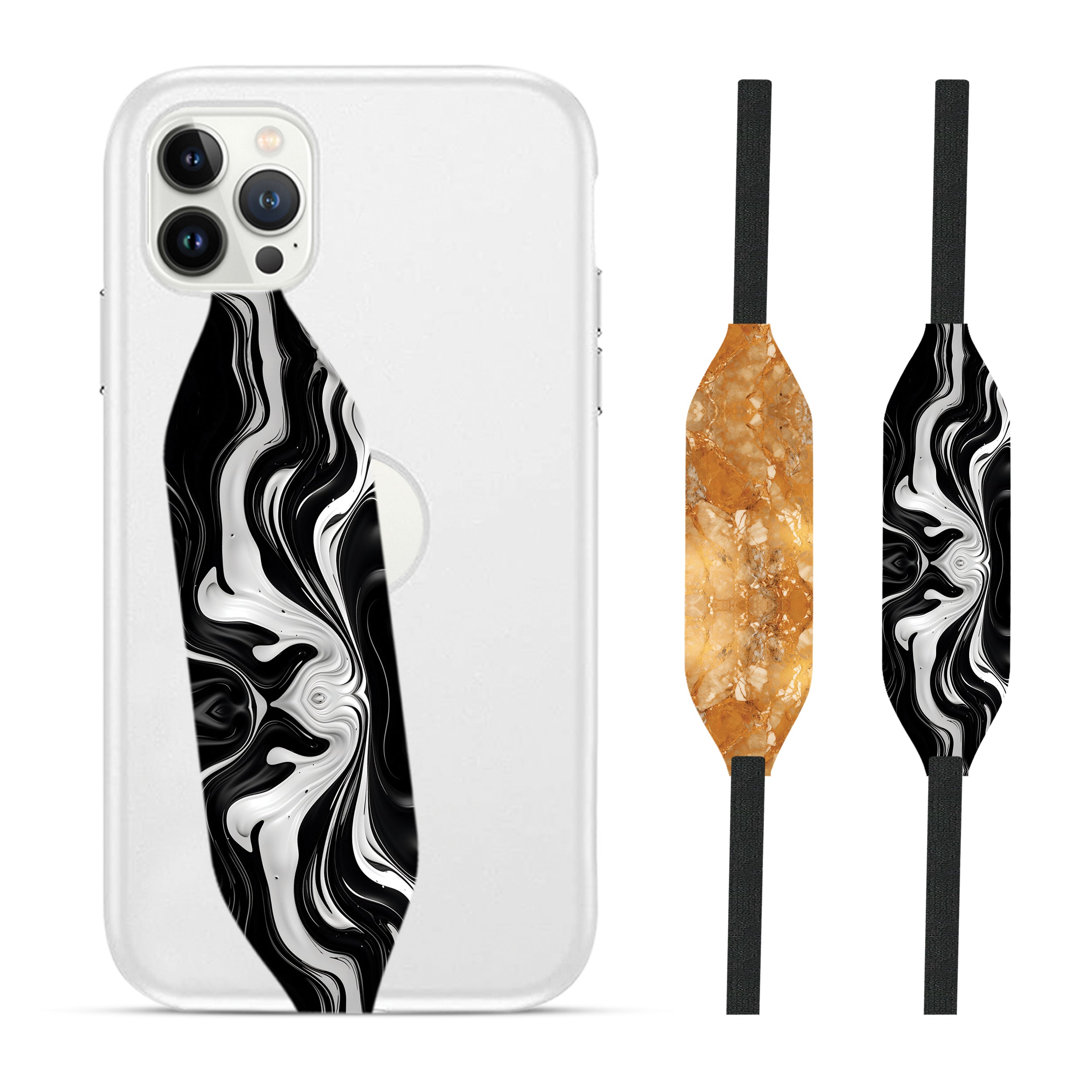 Universal Phone Grip Strap - Graphic Fun