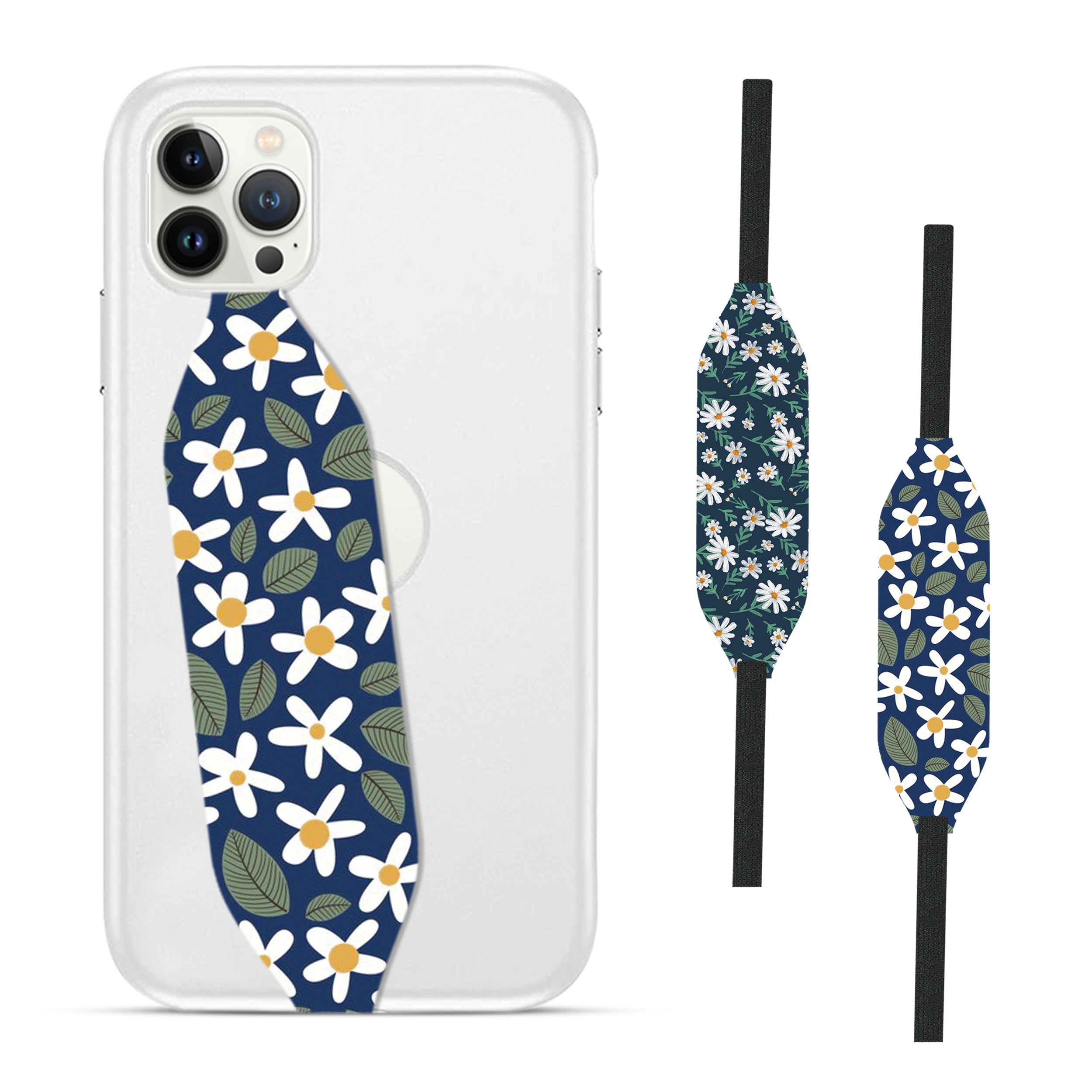 Universal Phone Grip Strap - Flowers