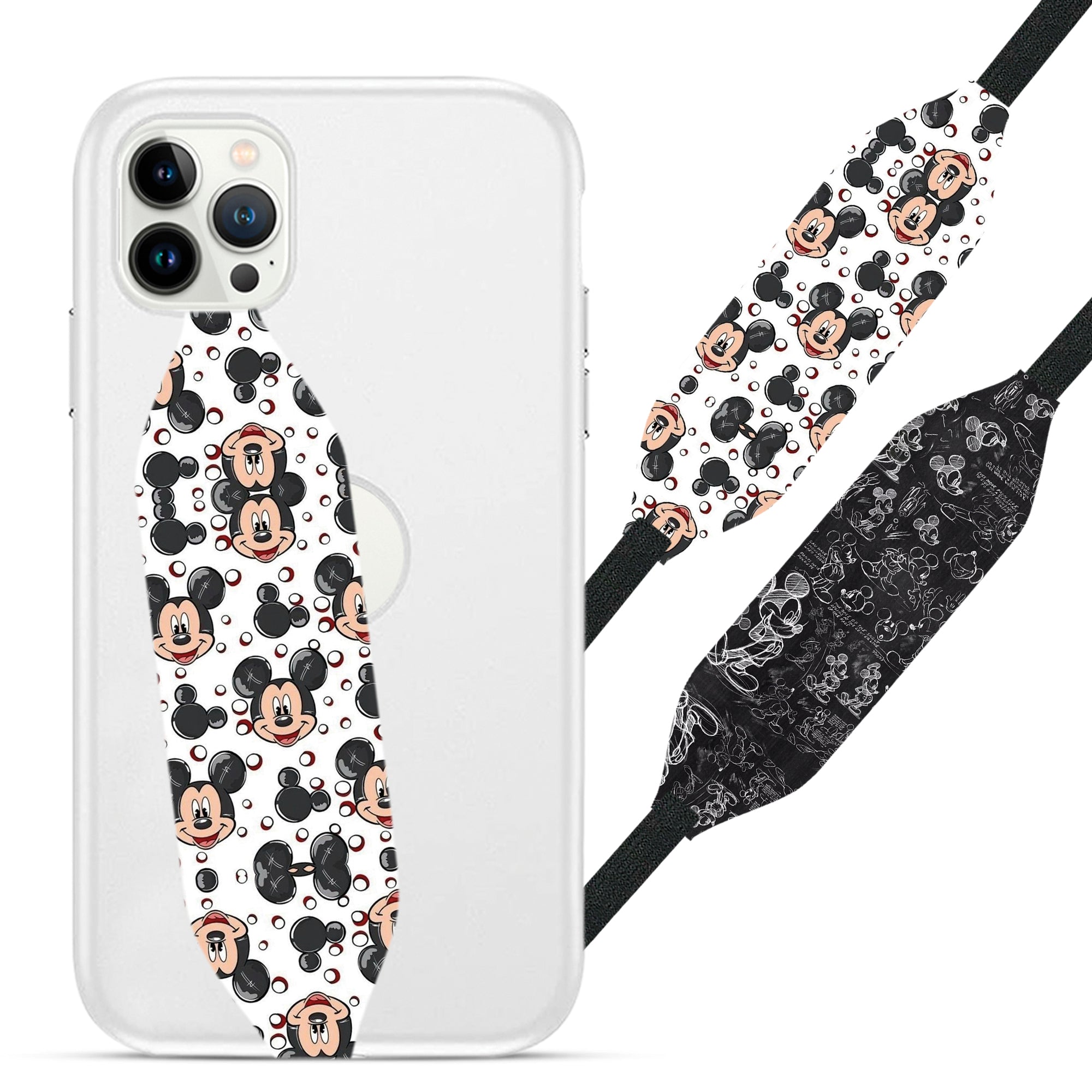 Smiling Micky Mouse iPhone Case Strap - Switch Bands 