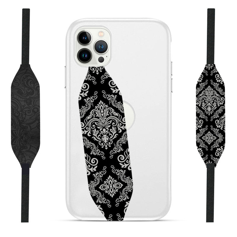 Ornate white pattern Phone strap - Switch Bands