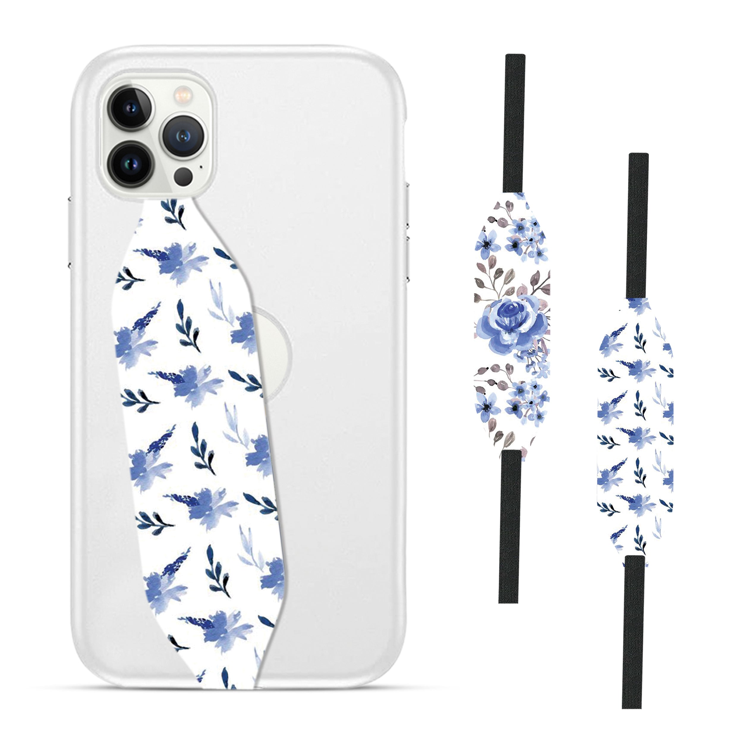 Universal Phone Grip Strap - Flowers