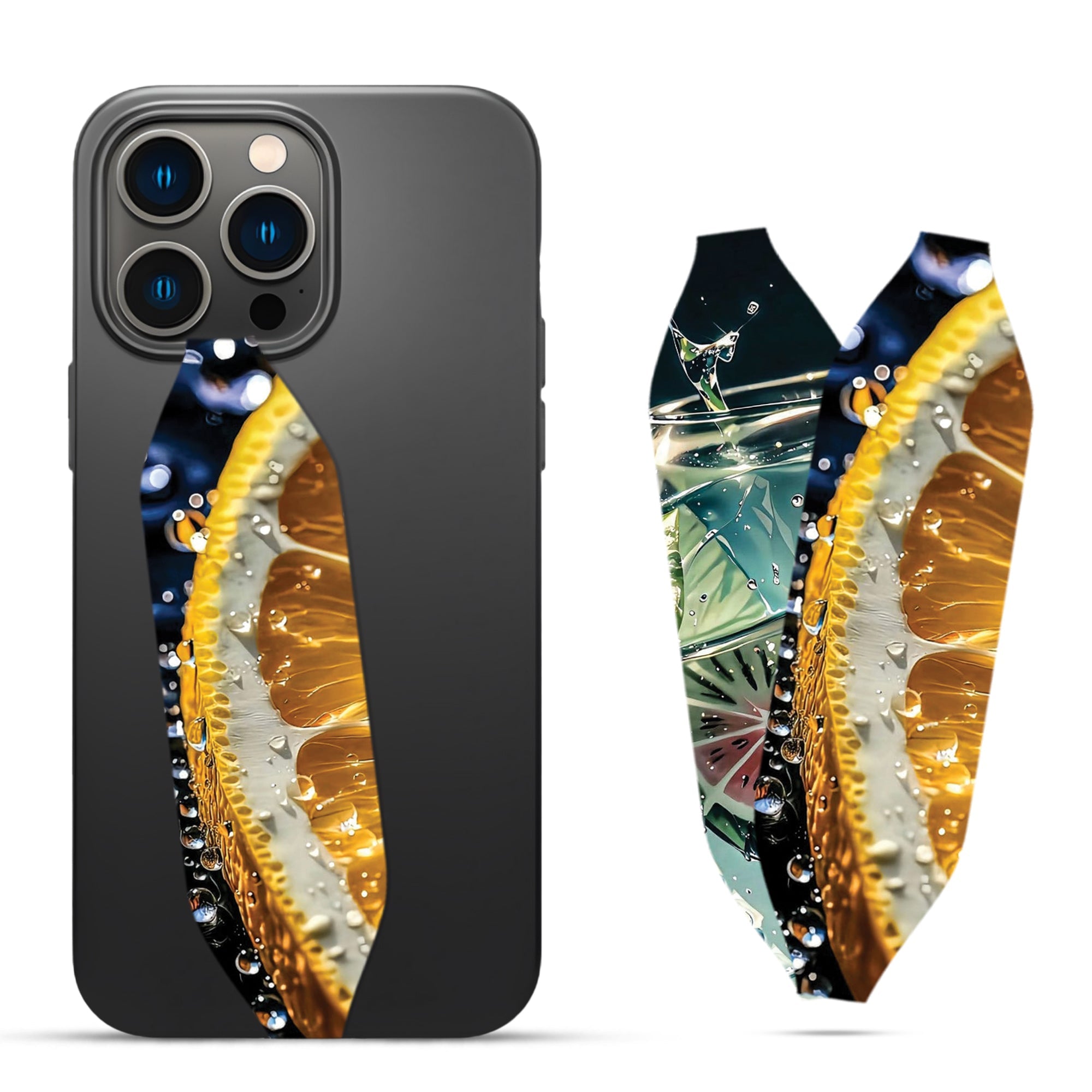 Universal Phone Grip Strap - Citrus Breez