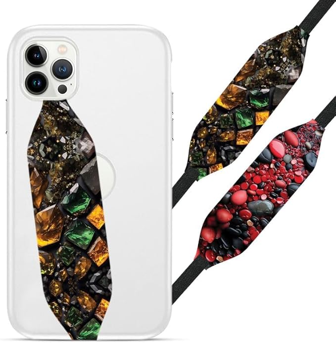 Universal Phone Grip Strap -Gemstone