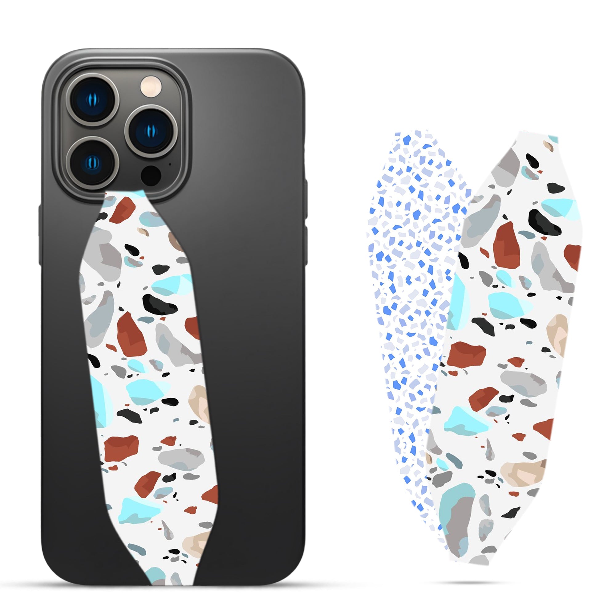 Universal Phone Grip Strap - Tricolor Treasures