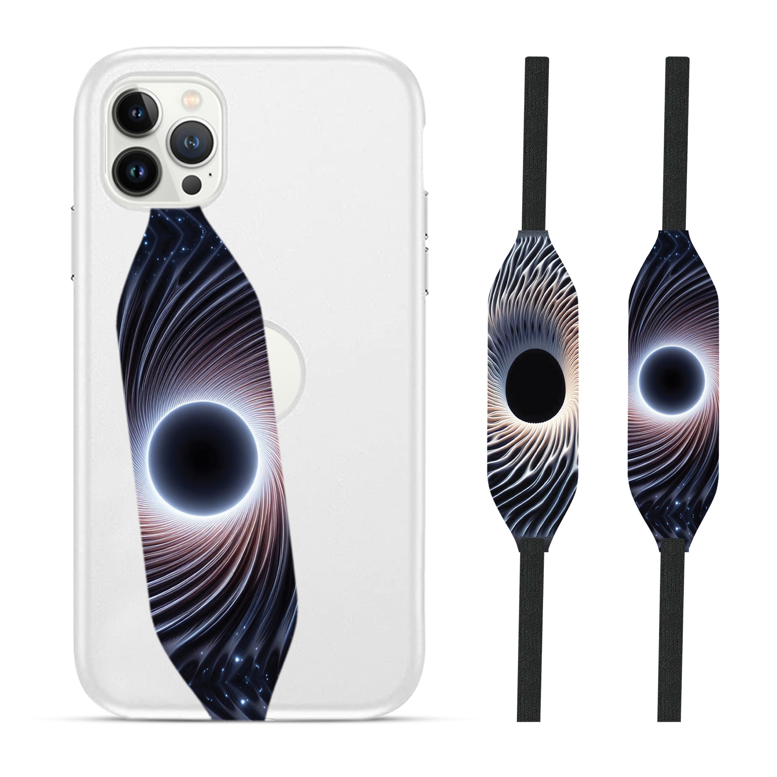 Luminous Lenticular  iPhone cover with Strap - Switch Bands 