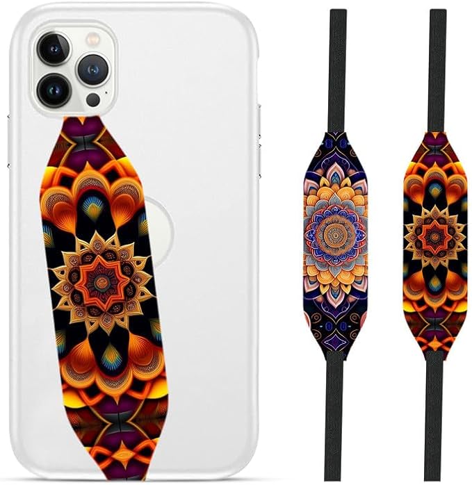 Universal Phone Grip Strap -Mandala