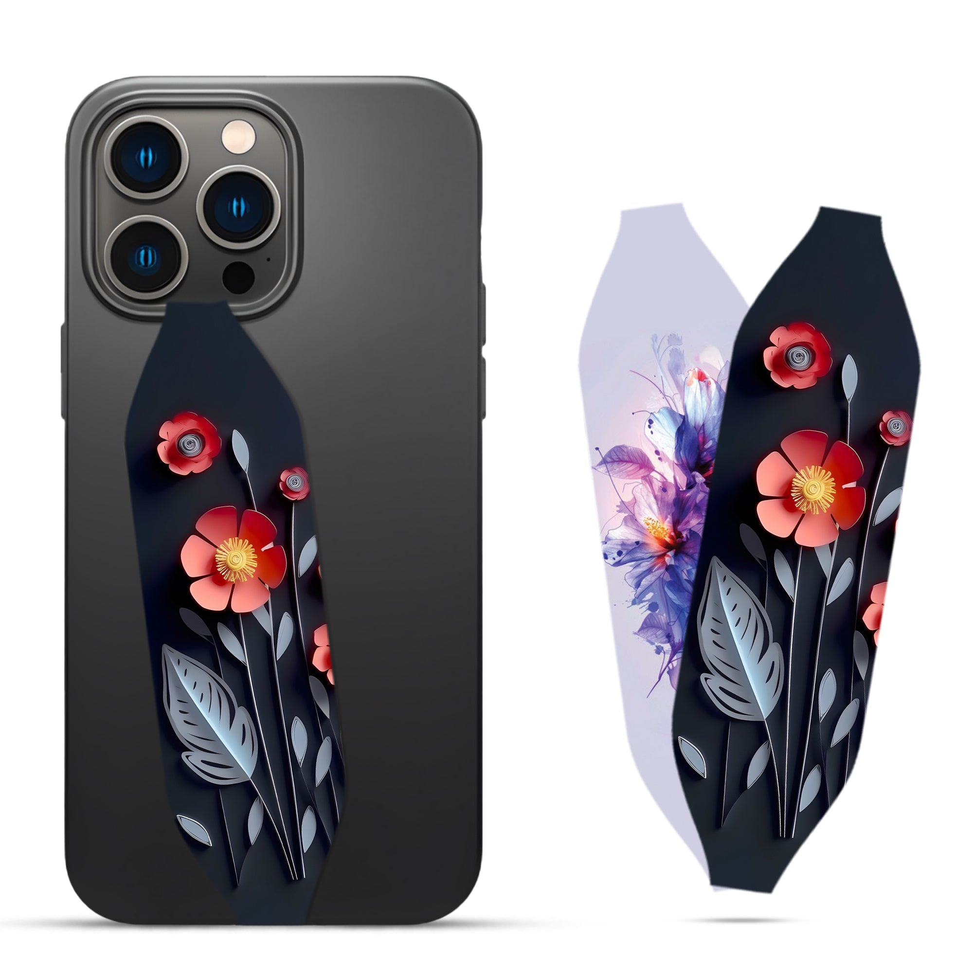 Universal Phone Grip Strap - Garden Glory