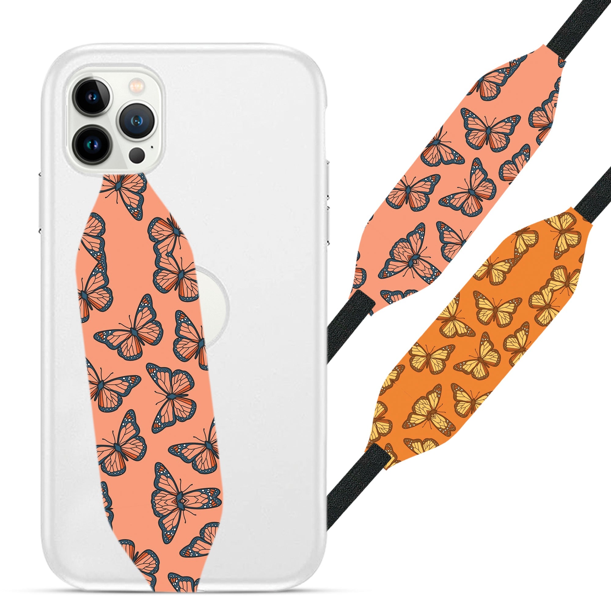 MorphoMagic Butterfly Phone Strap - Switch Bands 