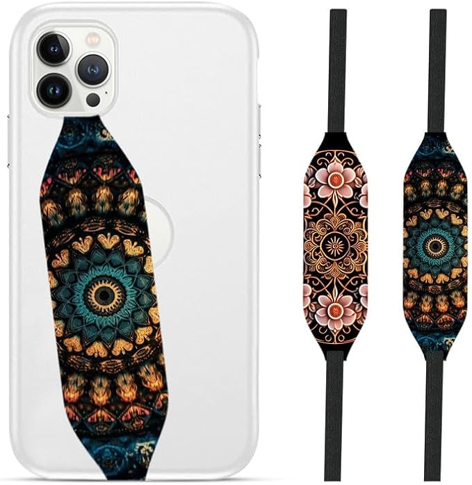 Universal Phone Grip Strap -Mandala