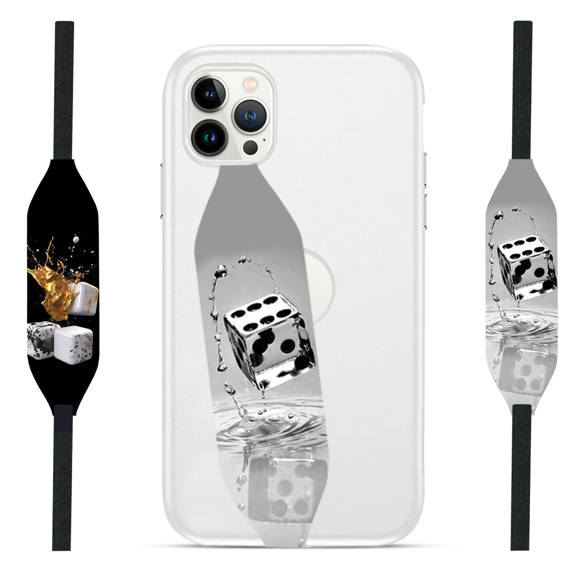 3d Dice Pattern Phone Grip - Switch Bands 