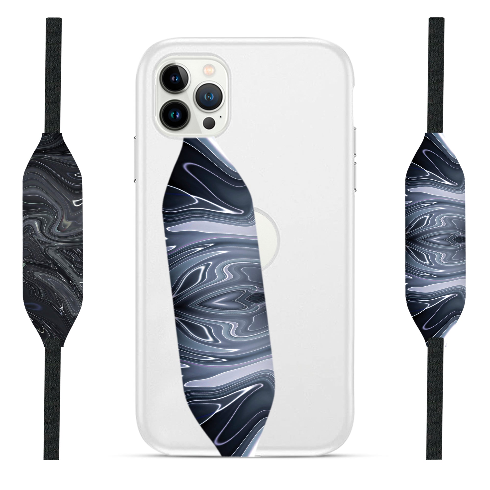 Universal Phone Grip Strap - Abstract Allure