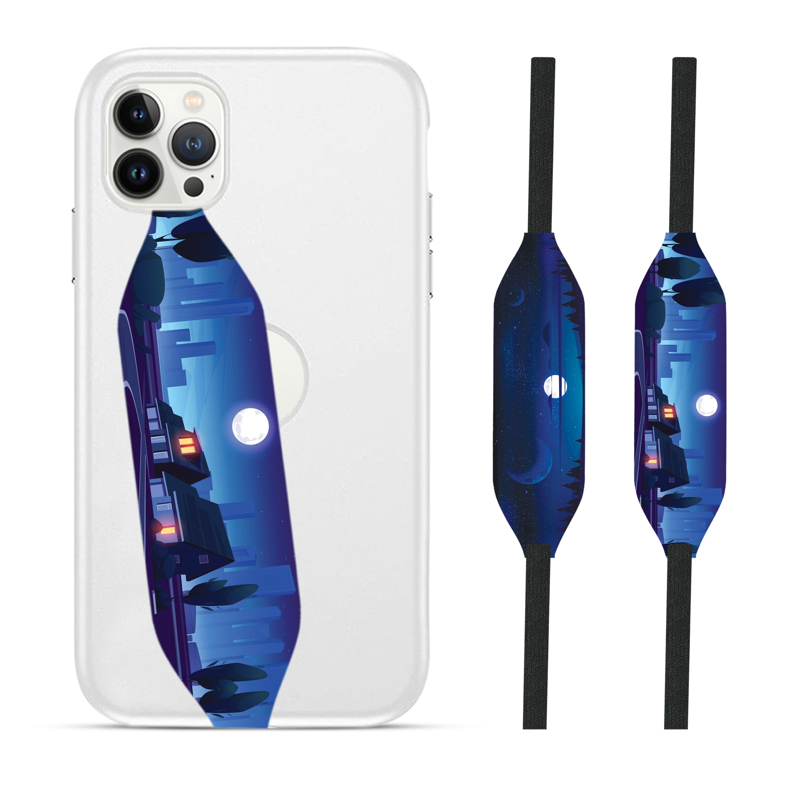 Universal Phone Grip Strap - Lenticular