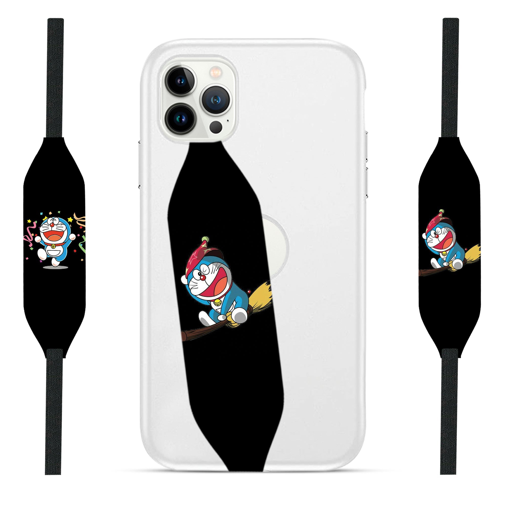 Doraemon Toon Art Grip For Phone - Switch Bands  