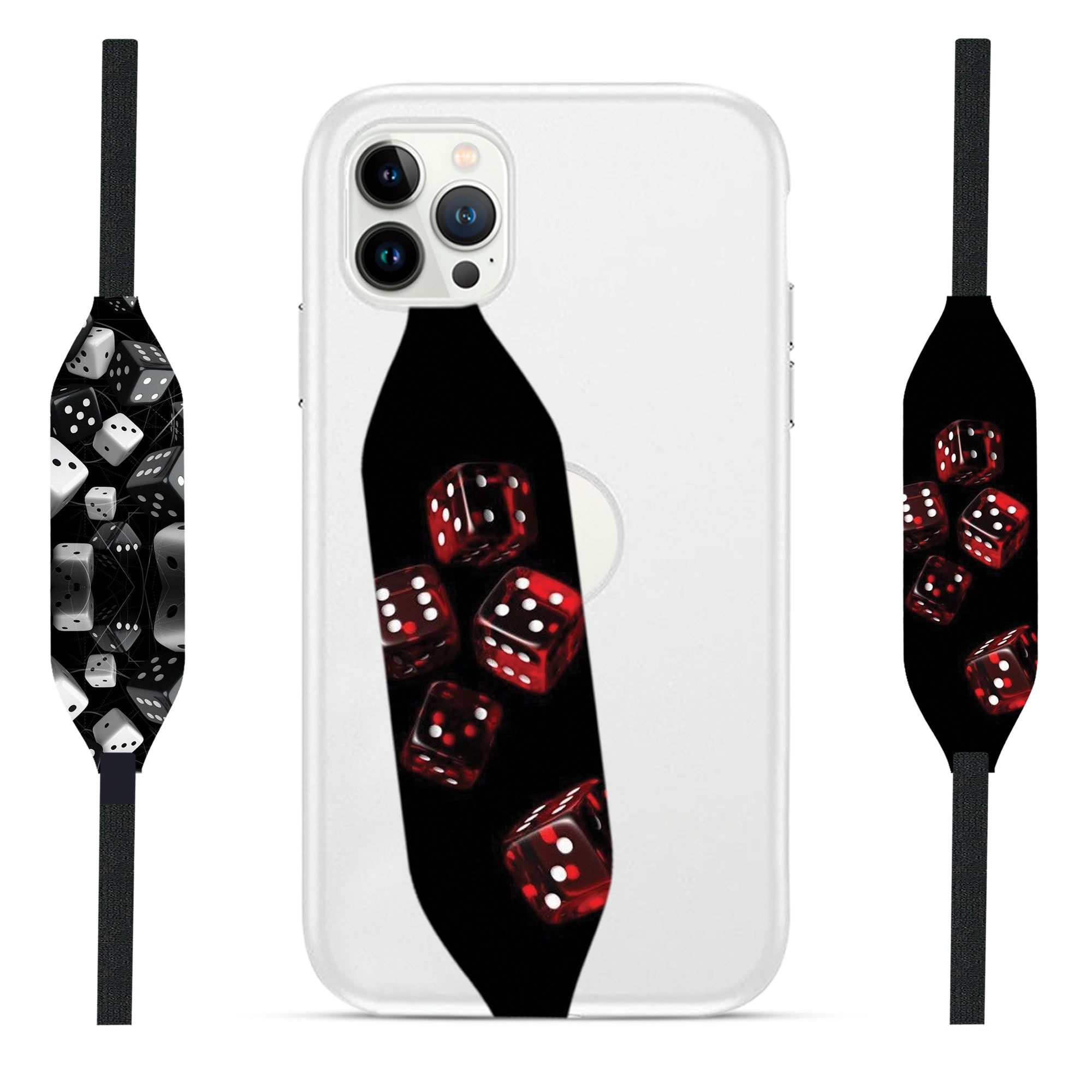 Dices Design Phone Case with Strap - Switch Bands 