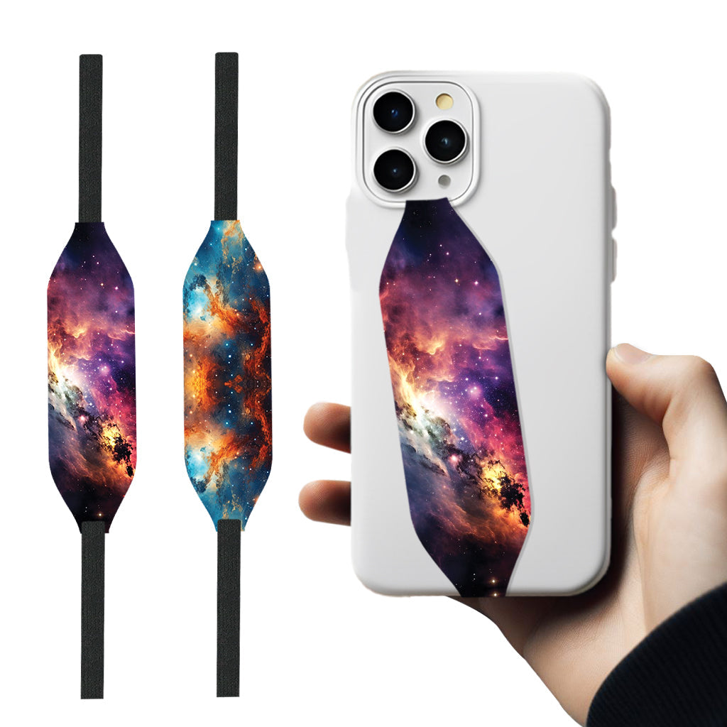 Universal Phone Grip Strap - Moon & Sun