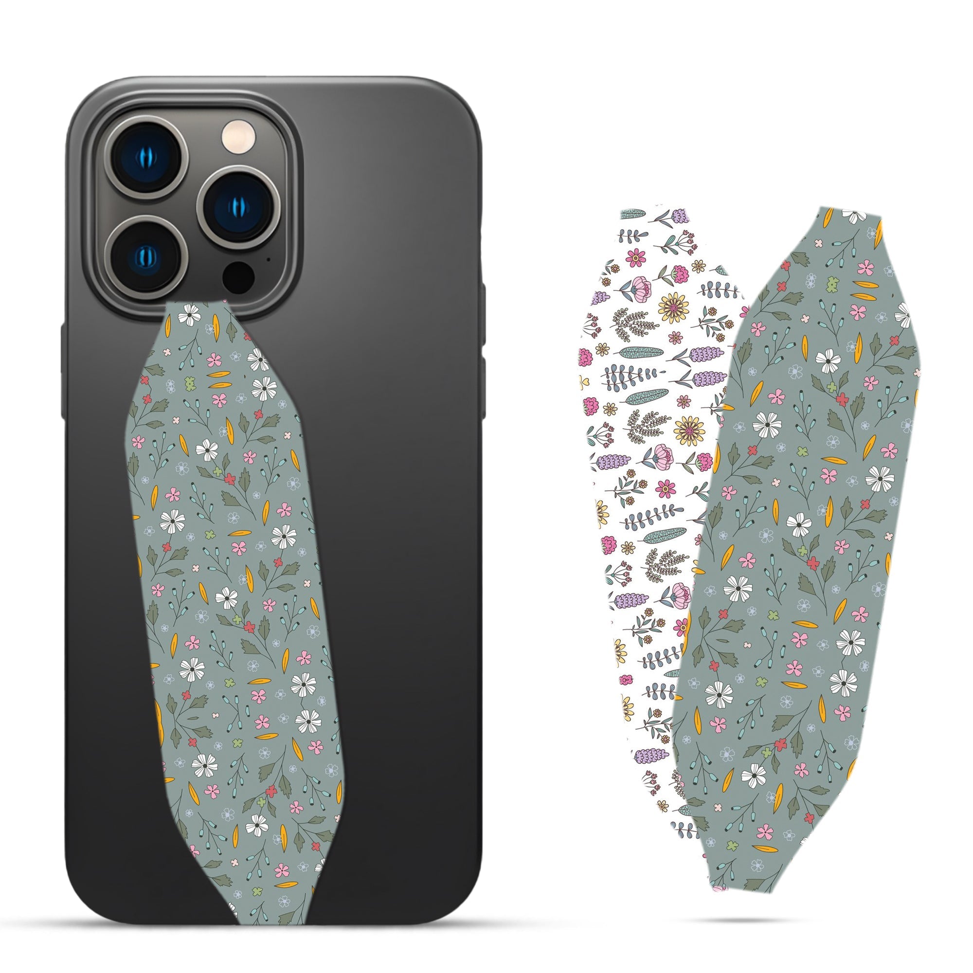 Universal Phone Grip Strap - Pink Blossom Bliss