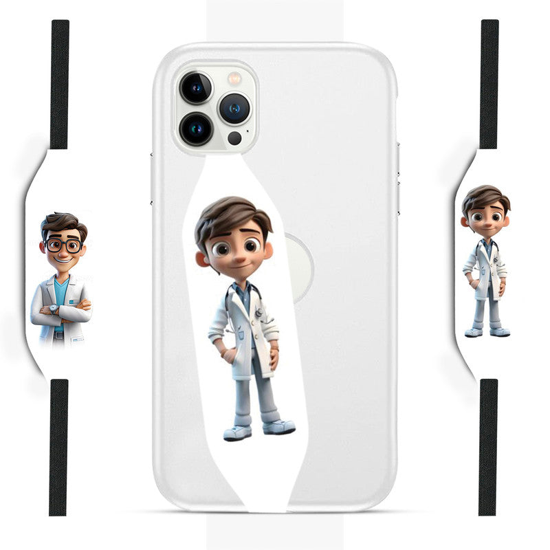 child doctor animation Phone Case Strap - Switch Bands