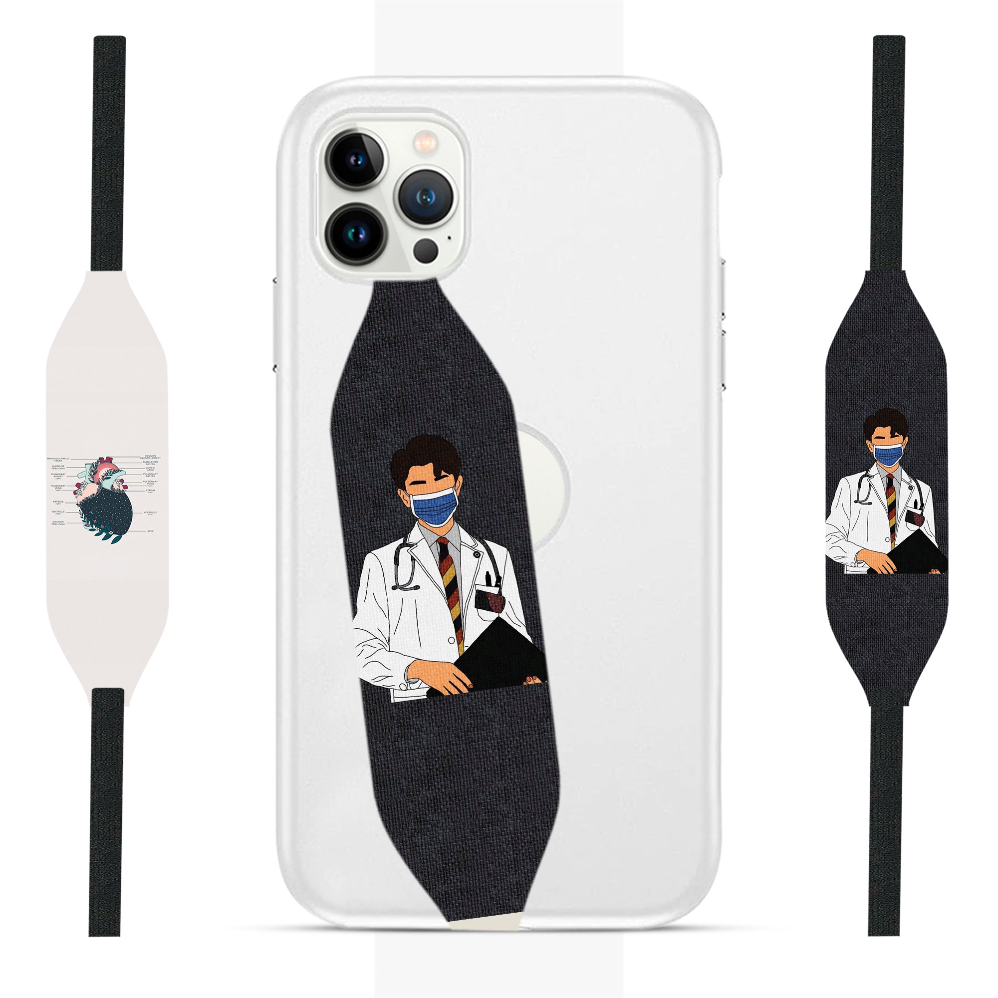 Universal Phone Grip Strap - Doctor