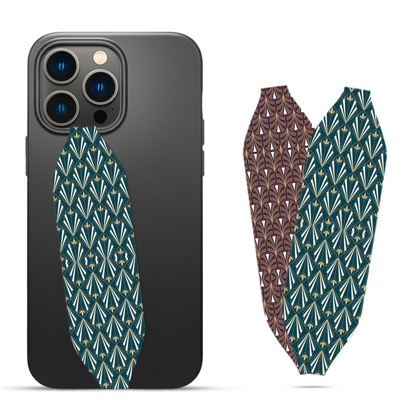 Motifs Elegant Luxury Retro Design Seamless Pattern Phone case with Strap - Switch Bands 