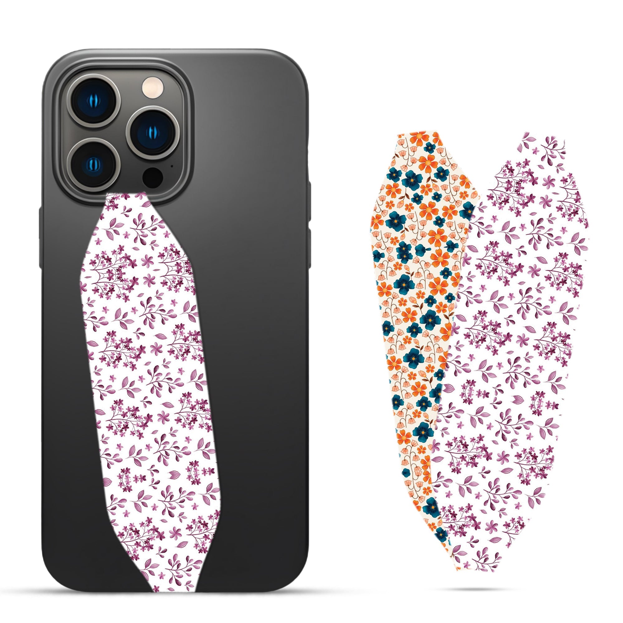 Universal Phone Grip Strap - Floral Fiesta