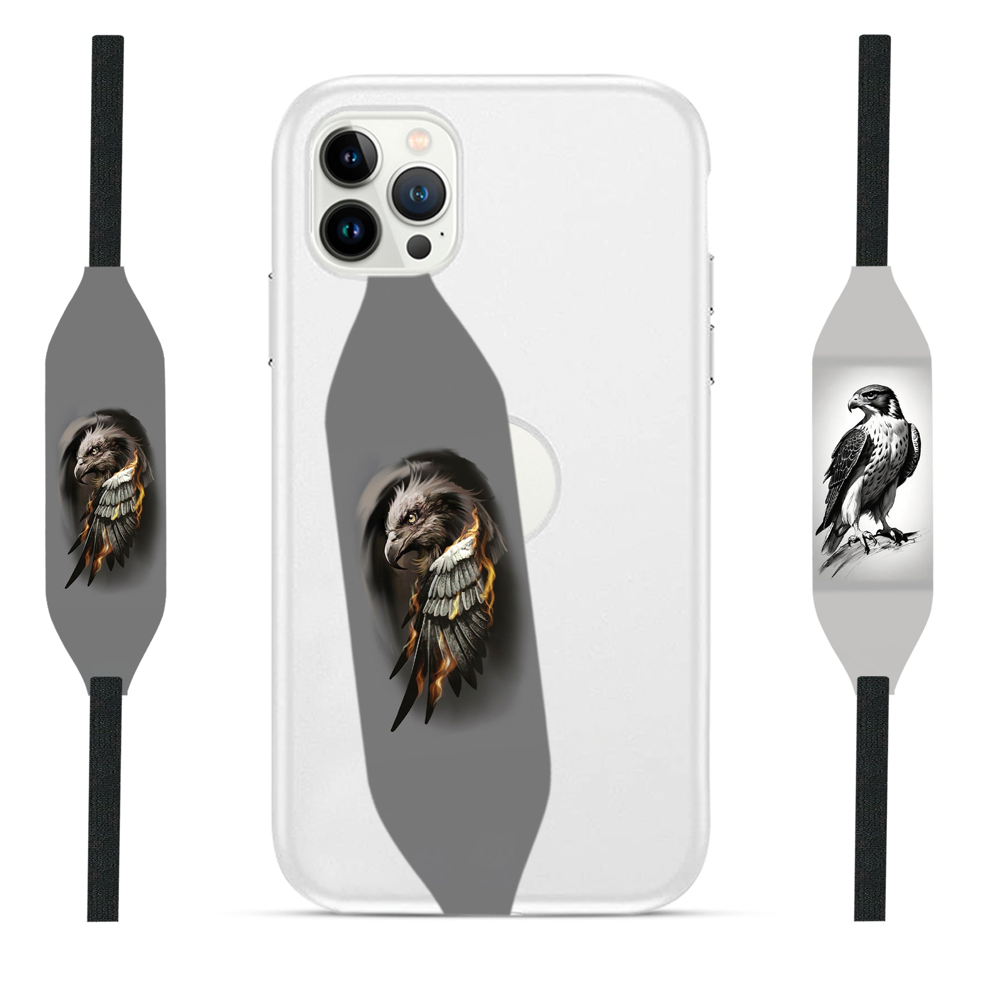 Universal Phone Grip Strap - Eagle