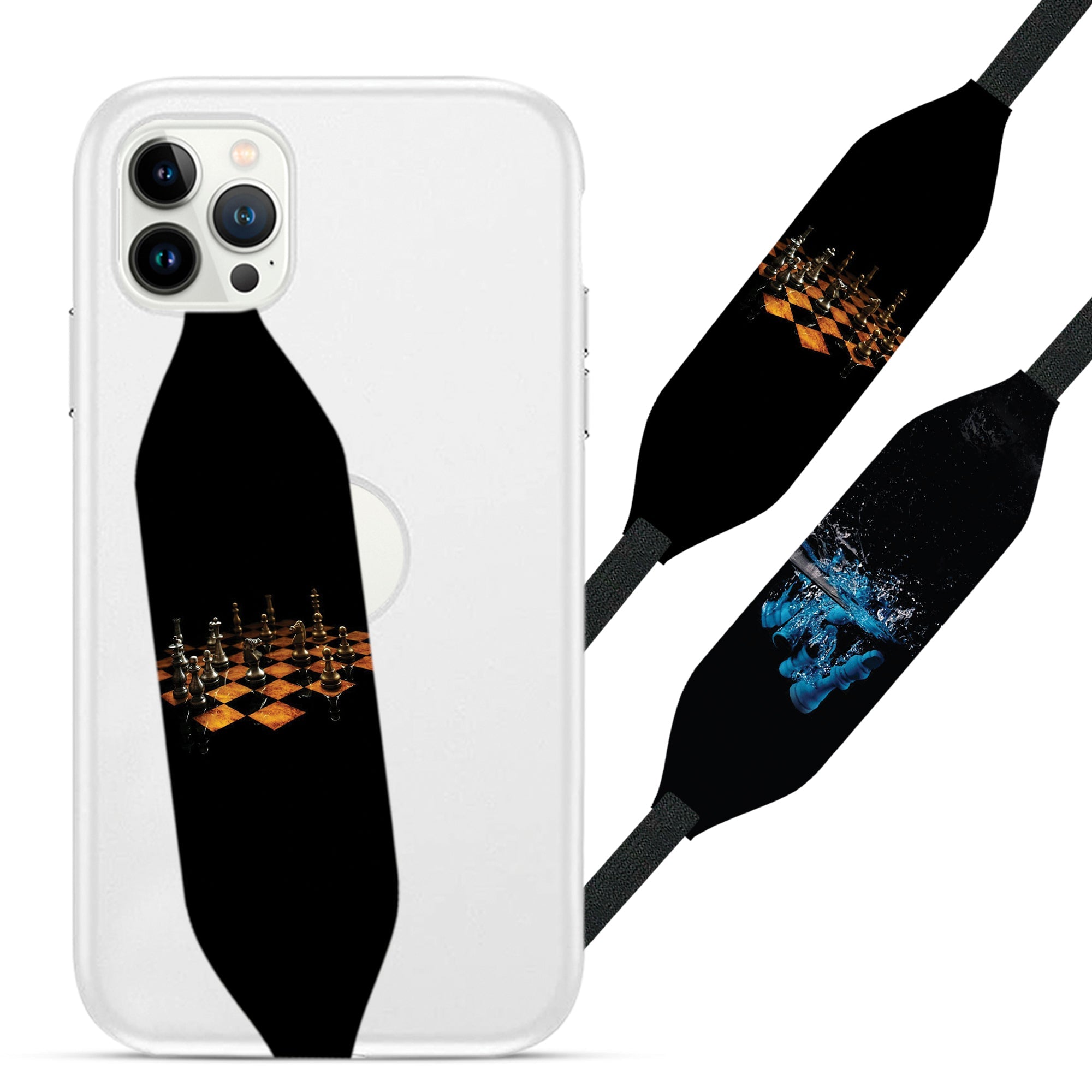 Universal Phone Grip Strap - Chess