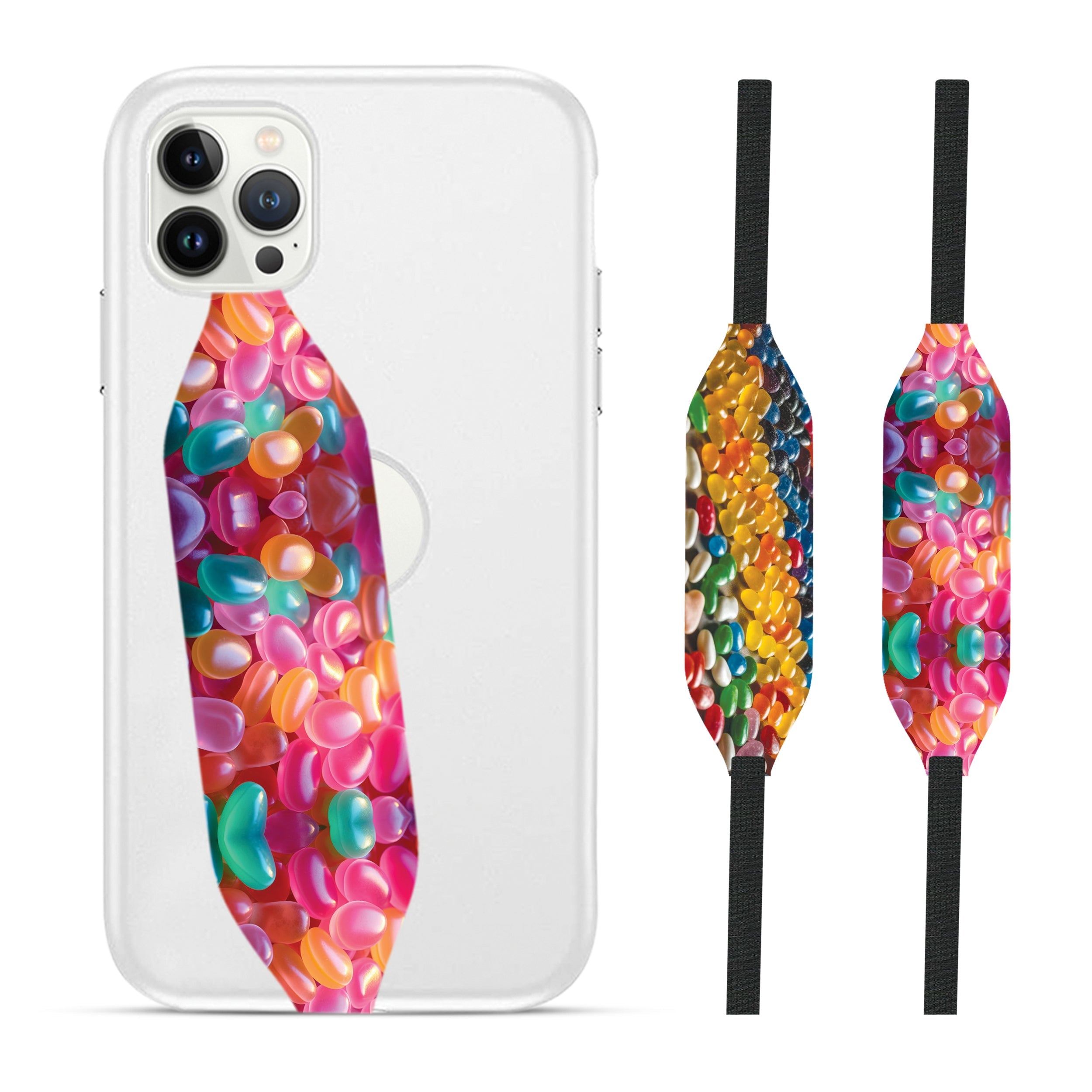 Bubble Art Pattern Phone Case With Strap - Switchbands