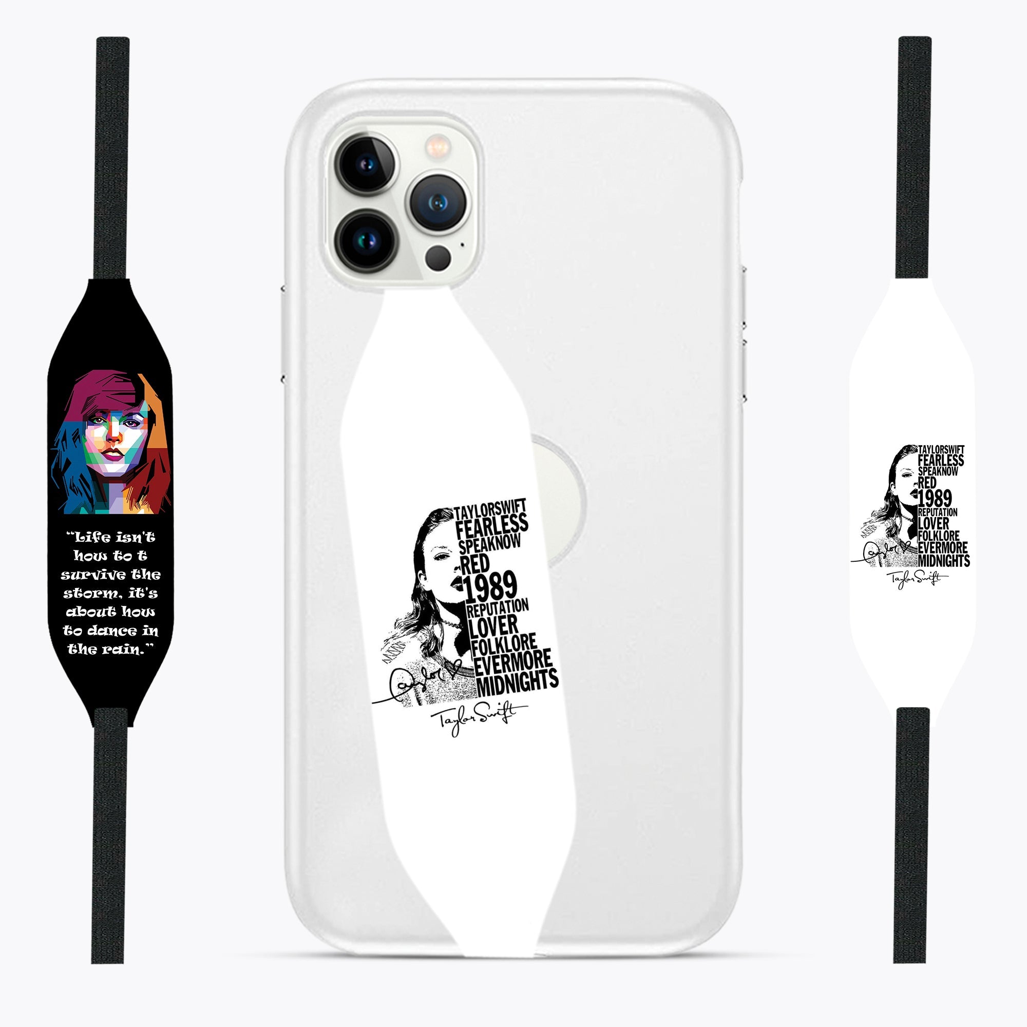 Taylor Swift Album The Eras Tour iPhone Case Strap - Switch Bands