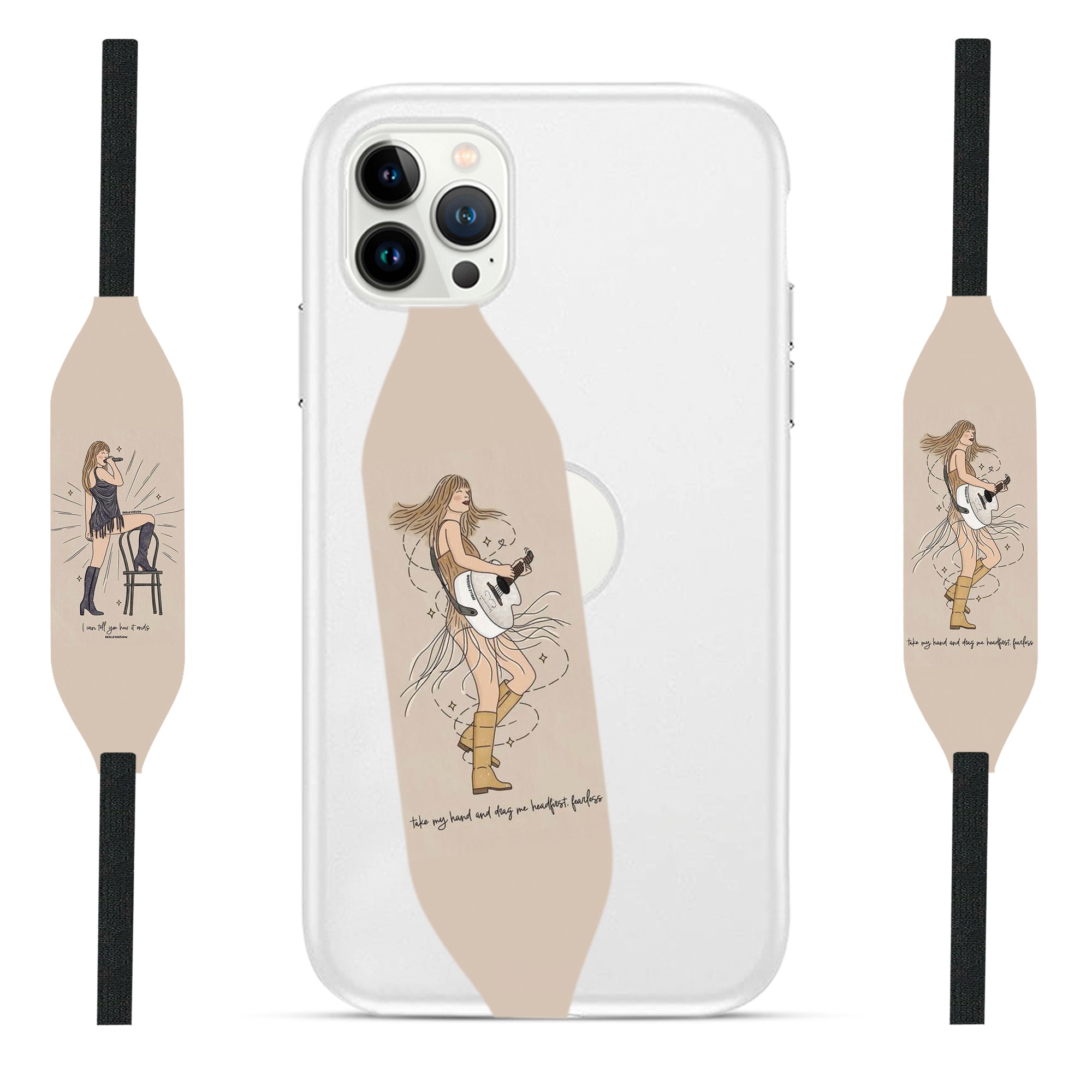 Universal Phone Grip Strap - Taylor Swift